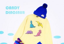 NEW ARRIVAL♡FUNNY DINOSAUR SWEAT ONE-PIECE