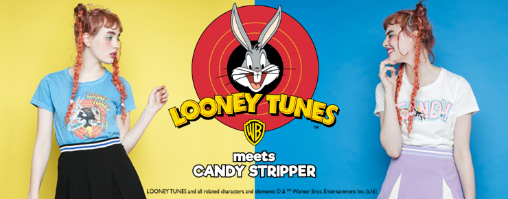 Candy Stripper Meets Looney Tunes Candy Stripper