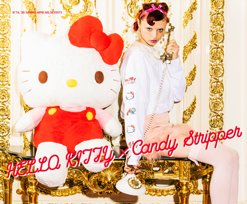 HELLO KITTY×Candy Stripper コラボアイテムいよいよ発売開始