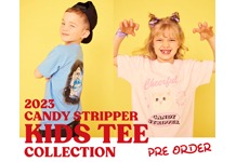 Candy StrirpperからKIDS TEE COLLECTIONが登場！