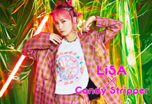 LiSA×Candy Stripperコラボレーションアイテム リリース決定！