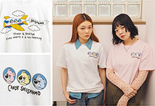 SHISHAMOとのコラボTシャツのリリースが決定！