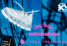 MIKIOSAKABE・THREE TREASURESとのトリプルコラボアイテムのリリースが決定！